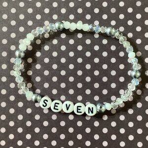 Taylor Swift-Inspired “SEVEN” Bracelet